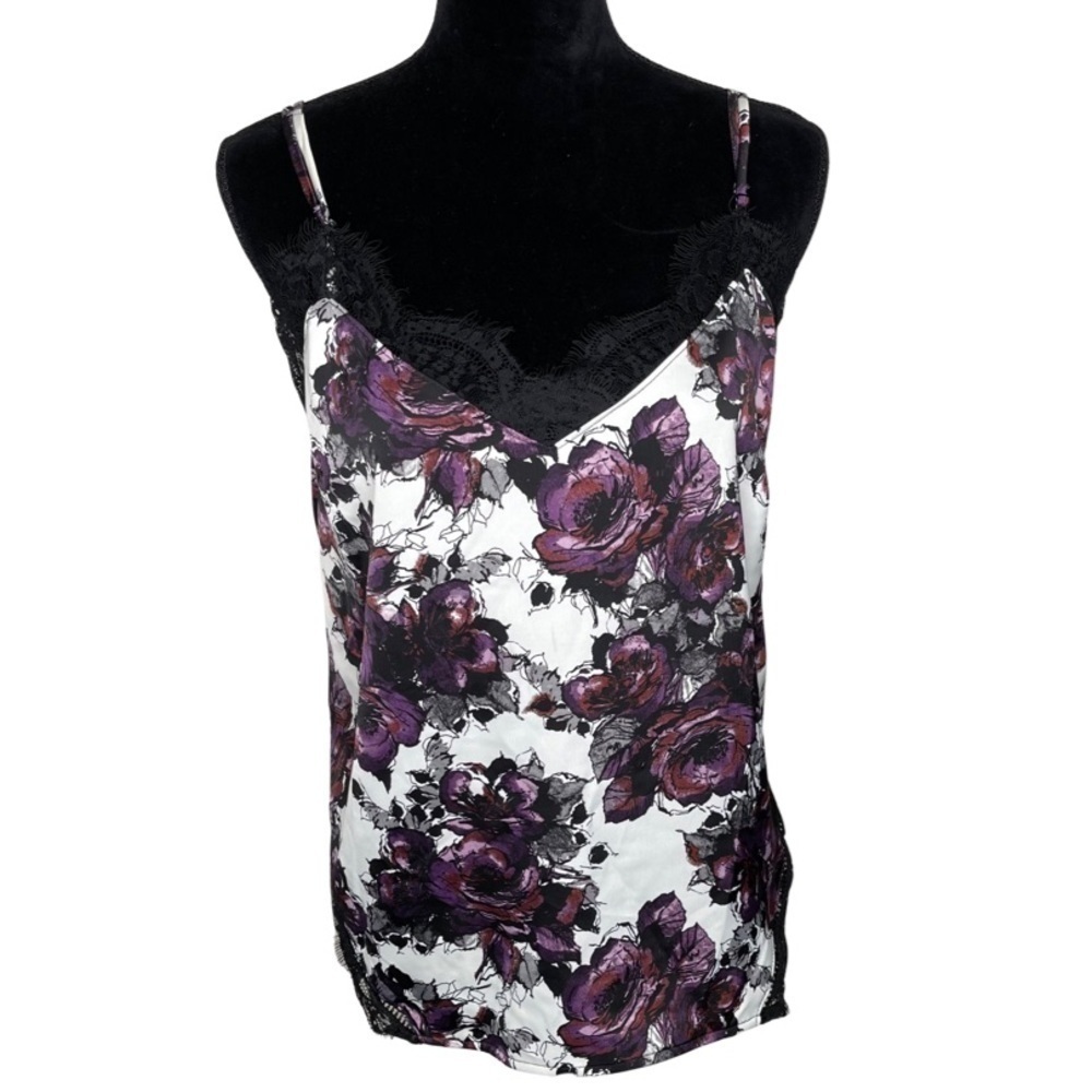 Halogen Lace Floral Tank Small